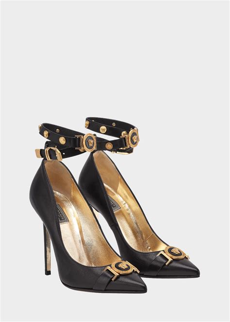 versace mdusa|versace medusa detail round heels.